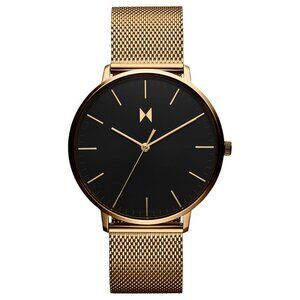 MVMT Lion Gold Men’s Watch 42mm Gold Mesh / Black Dial